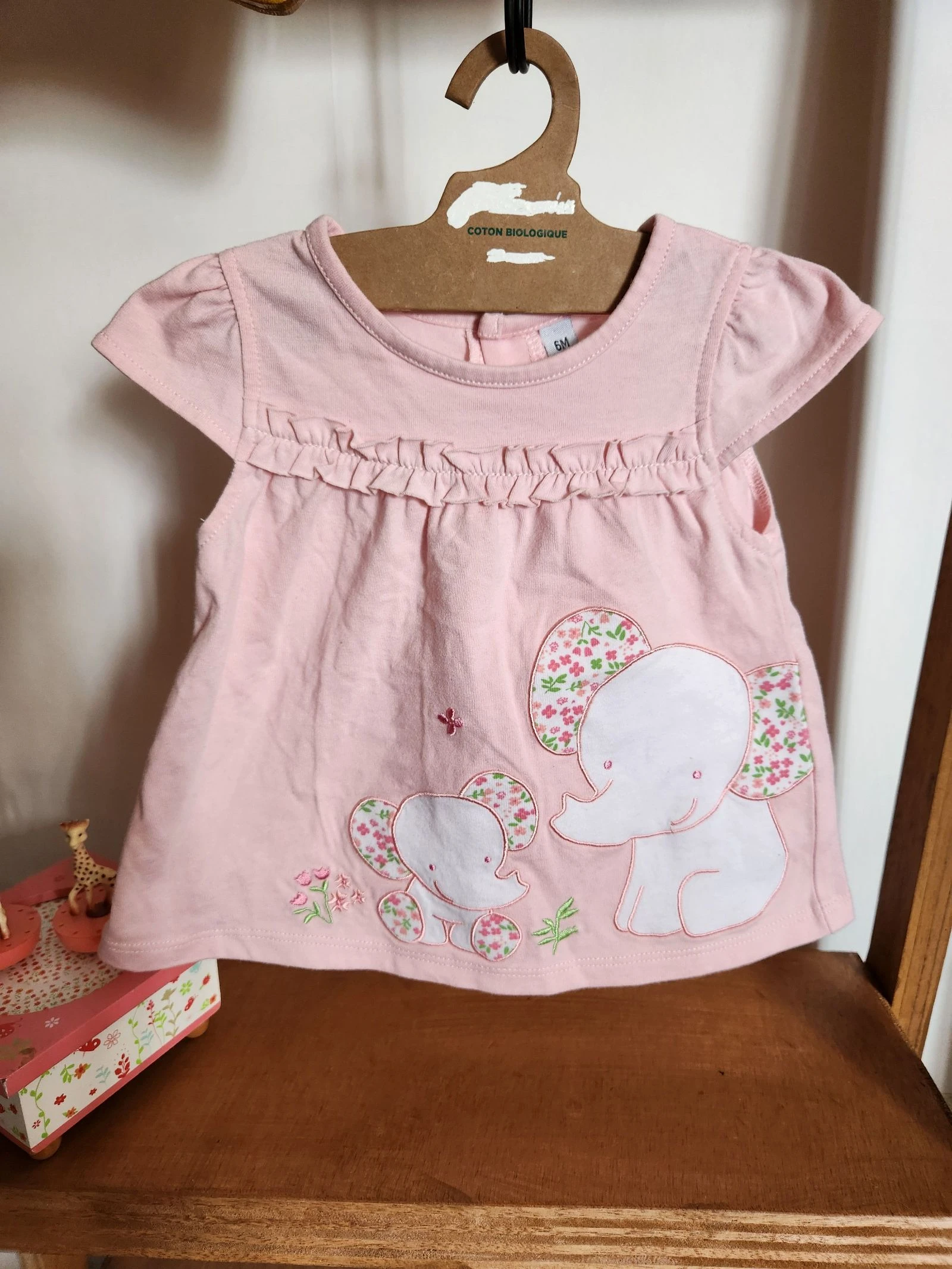 🐻 vestido con motivos de elefantes – photo 2